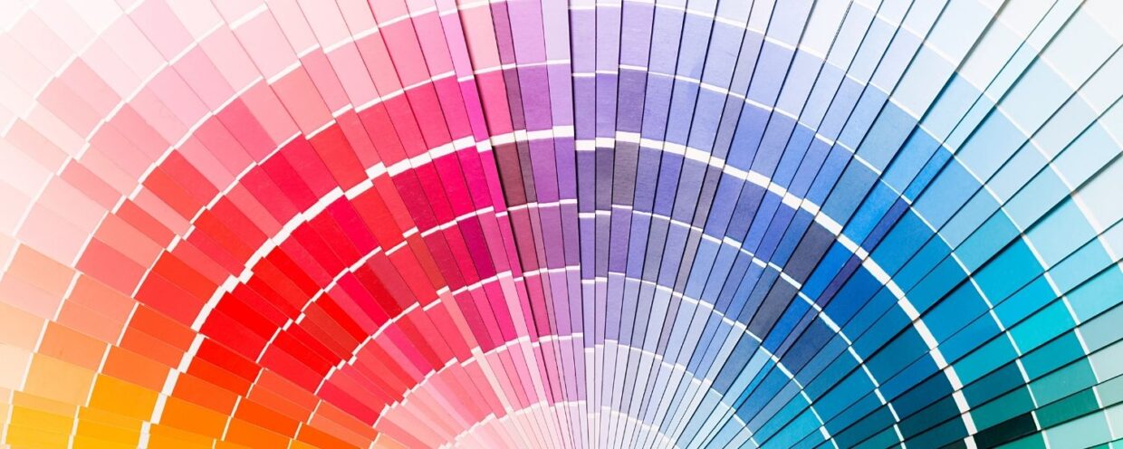 gama de colores en html